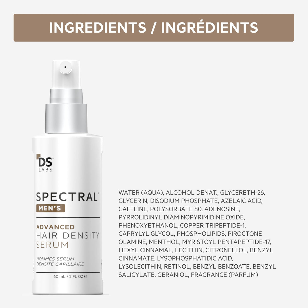 DS Laboratories placed on bathroom shelf in lifestyle setting for everyday use appeal