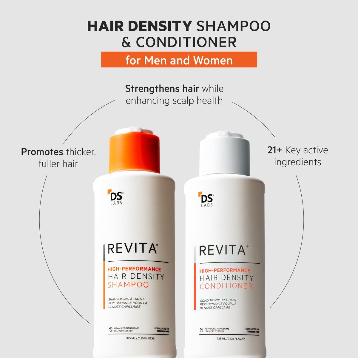 DS Laboratories Revita conditioner texture pouring for lightweight hydration