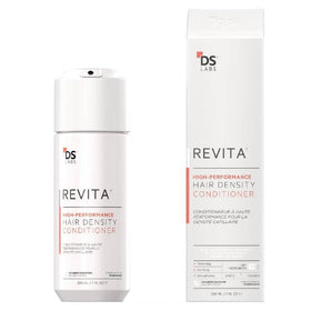 DS Laboratories front bottle showing Revita Conditioner and clean packaging benefit