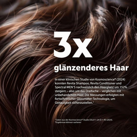 DS Laboratories before and after hair comparison showing fuller-looking finish benefit