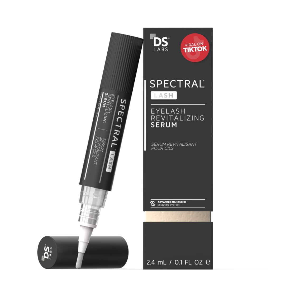 DS Laboratories front packaging showing serum tube and brand for clear product ID and benefit