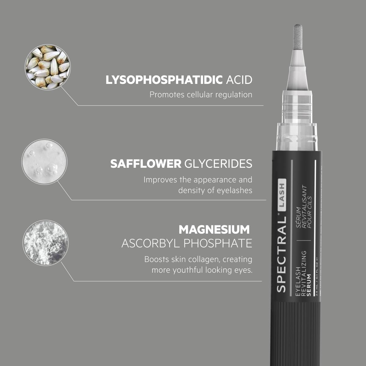 DS Laboratories tube next to ruler showing product size and travel-friendly convenience