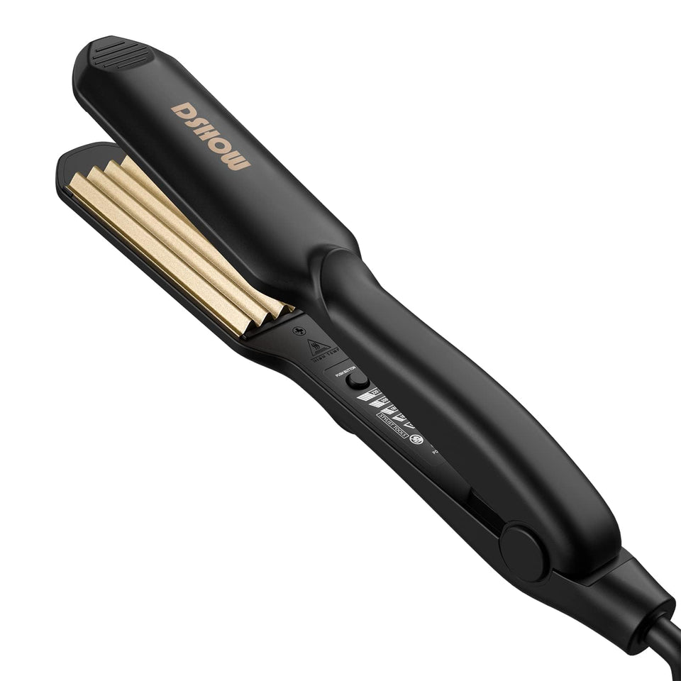 DSHOW crimper front view showing compact design and tip safety benefit