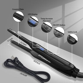 DSHOW beside smartphone to show compact weight and travel convenience