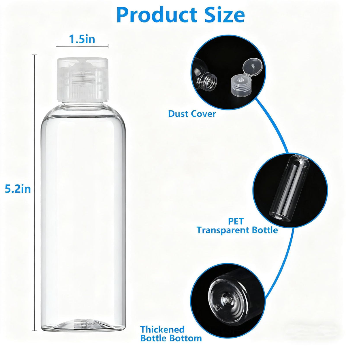 DTDNZKN pump bottle detail highlighting easy dispensing benefit