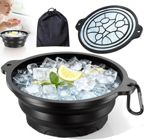 Dtuoen face bowl front view showing compact design and portability benefit