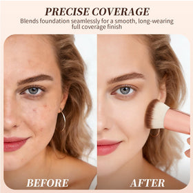 DUcare brush buffing self-tanner for natural, patch-free application