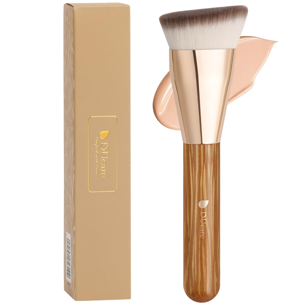 DUcare brush on bathroom counter lifestyle-ready for daily routine
