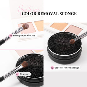 DUcare color-removal sponge removing pigment, enables quick shade changes