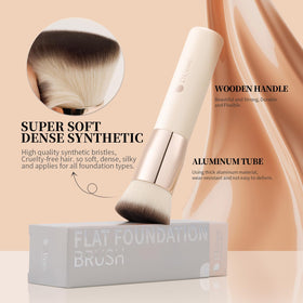 DUcare dense bristle close-up illustrating seamless blending benefit