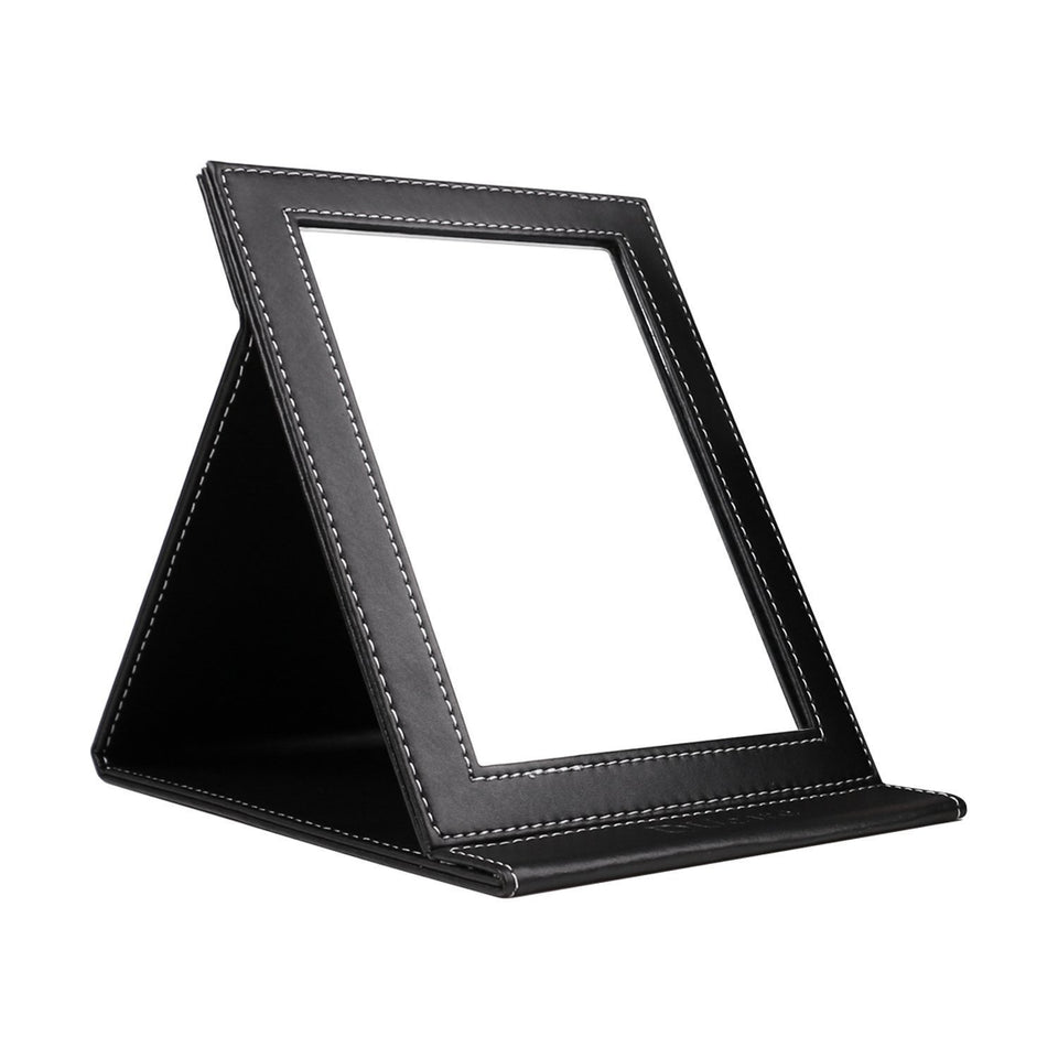 DUcare front view folded mirror showing compact portability and protection