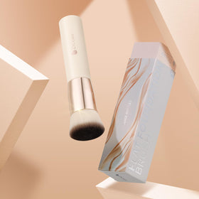 DUcare brush inside a makeup bag suggesting portable daily use