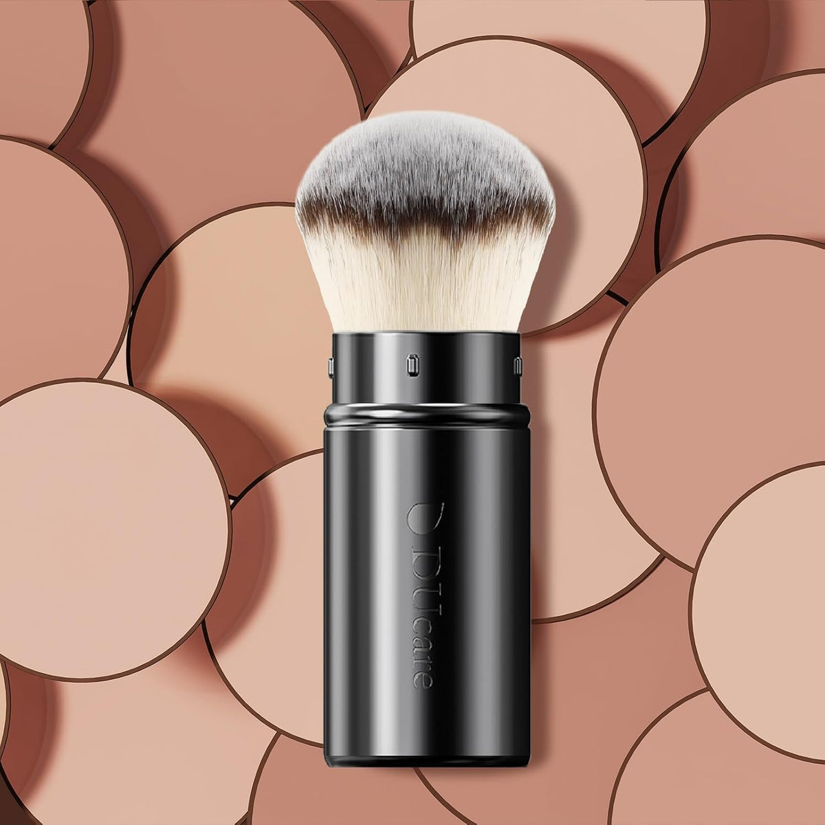DUcare lifestyle travel purse shot conveying convenience and on-the-go touch-ups
