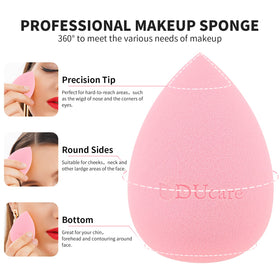 DUcare brush blending liquid foundation for streak-free finish