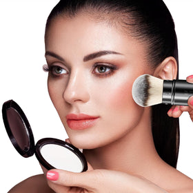 DUcare washable brush head under water showing easy cleaning and longevity