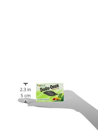 Dudu-Osun packaging label close-up showing ingredients and natural claims