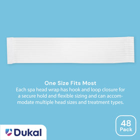Dukal close-up of hook-and-loop closure, adjustable secure fit benefit