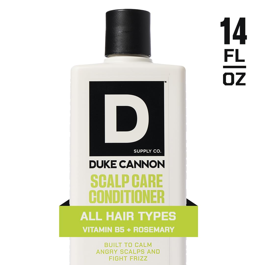Duke Cannon creamy conditioner texture close-up for rich hydration