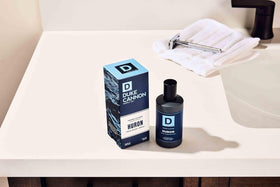 Duke Cannon boxed packaging ready for gifting with sturdy presentation benefit