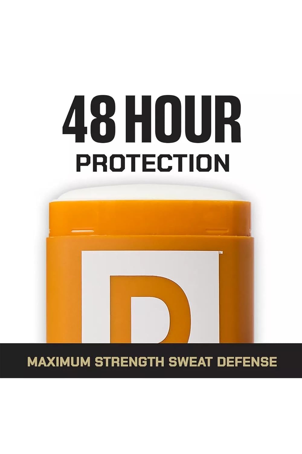 Duke Cannon being applied underarm demonstrating quick, long-lasting protection