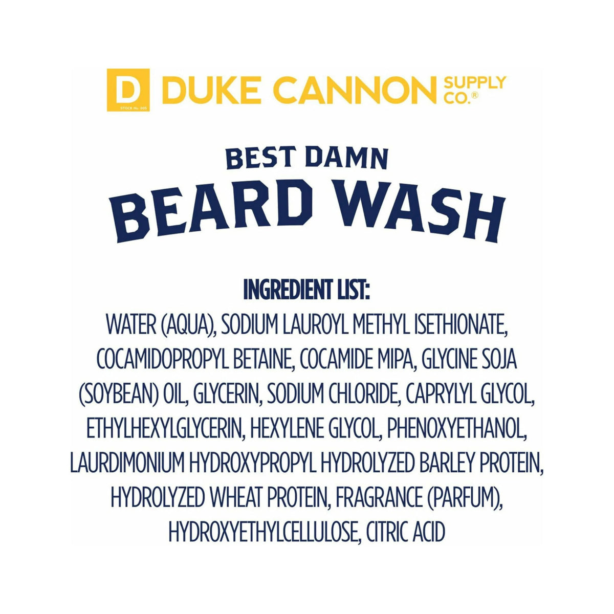 Duke Cannon ingredients visual with barley and citrus portraying strengthening benefit