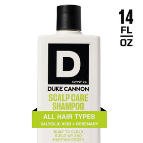 Duke Cannon rich lather closeup demonstrating deep-cleaning foam action