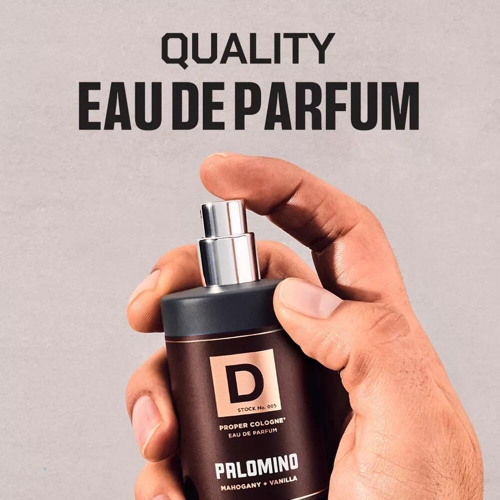 Duke Cannon Palomino glass detail highlighting premium bottle craftsmanship benefit