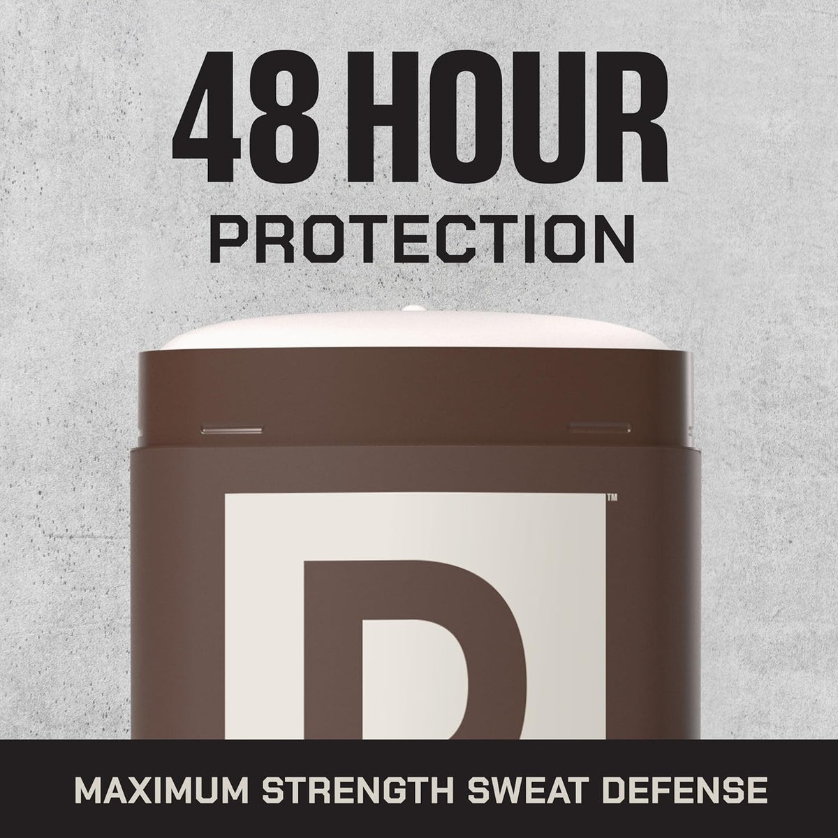 Duke Cannon stick beside gym gear illustrating long-lasting protection during workouts and active days
