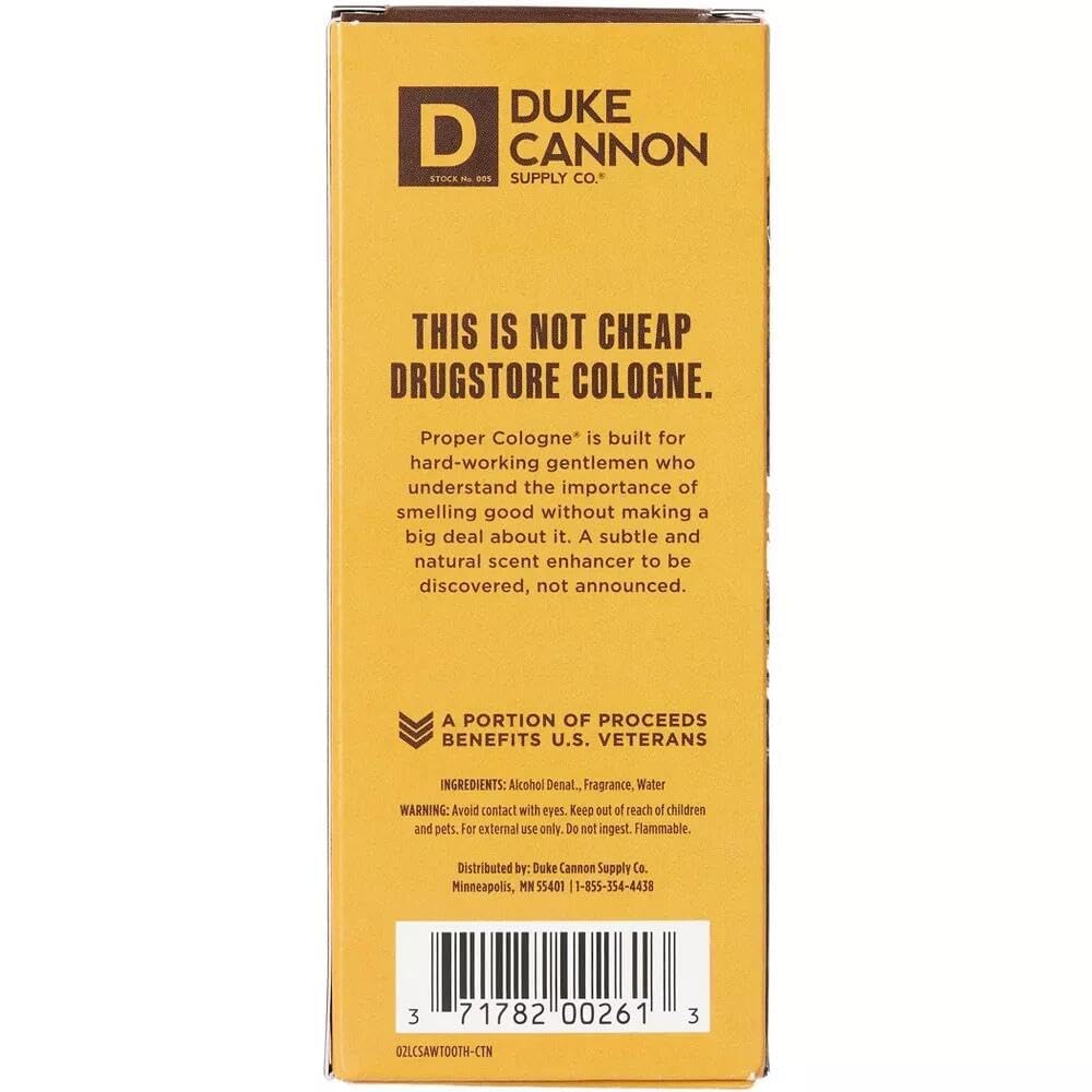 Duke Cannon sawtooth cedar branch and amber inspiration illustrating natural woodsy aroma
