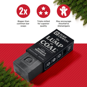 Duke Cannon soap producing lather in shower showing effective cleansing benefit