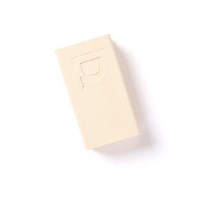 Duke Cannon close-up texture of triple-milled soap brick highlighting durability and rich lather