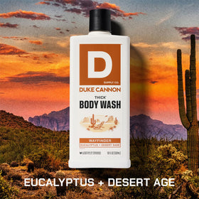 Duke Cannon thick lather close-up demonstrating concentrated cleansing power