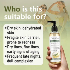 Dulave Divinvera staged in bathroom lifestyle promoting daily self-care routine