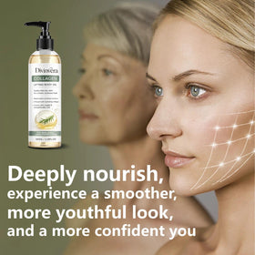 Dulave Divinvera bottle in hand indicating 100 ml travel-friendly size benefit
