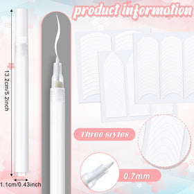 Dunzoom precision pen tip close-up displaying fine 0.7 mm line control