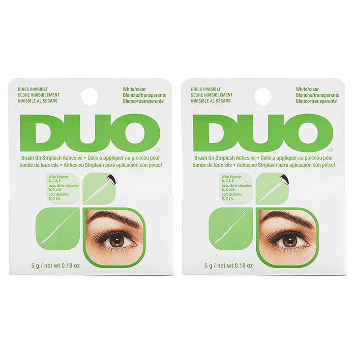 DUO front packaging showing clear glue and brand for reliable all-day hold
