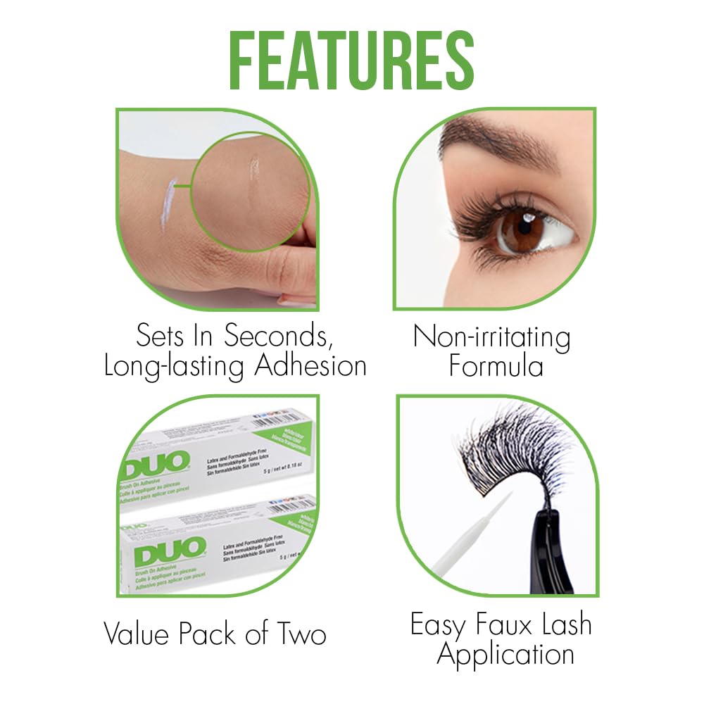 DUO two-pack layout illustrating spare tube convenience for repeated use