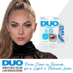 DUO precision tip close-up offering controlled application for accurate lash placement