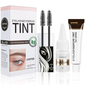 Duoffanny front packaging showing kit and included tools for easy at-home tinting
