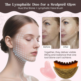Duoffanny gua sha resin close-up highlighting smooth polished edge for gliding