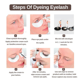 Duoffanny lashes before and after highlighting fuller, defined look