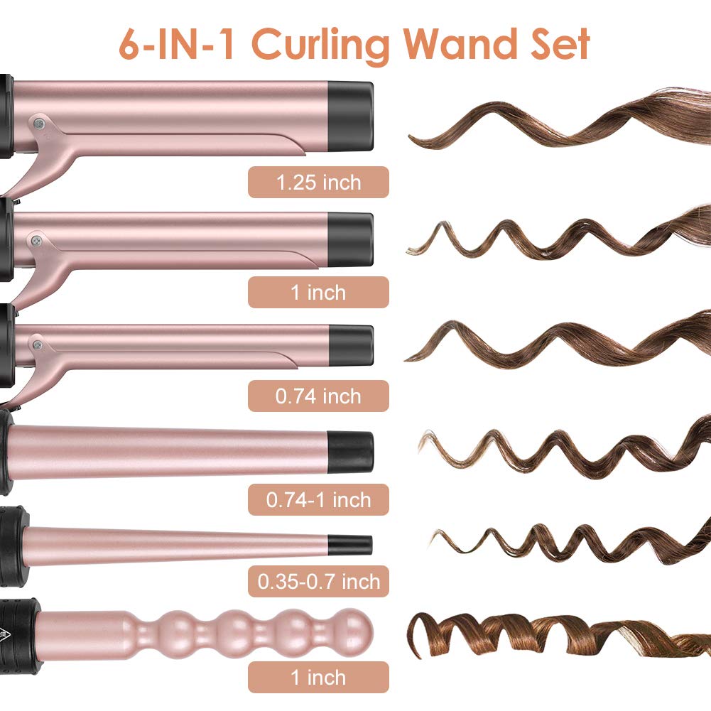 Duomishu six interchangeable barrels laid out for styling variety and versatility