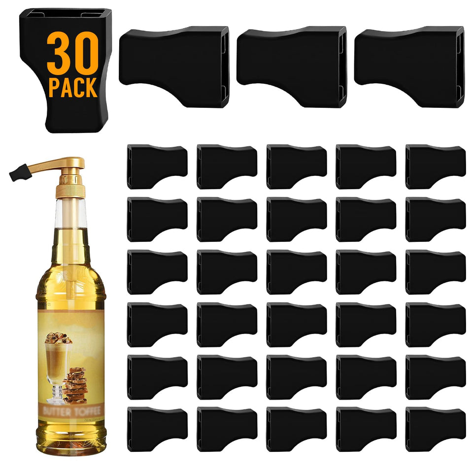DupakSYS front pack of 30 black silicone caps showing quantity and neat storage benefit