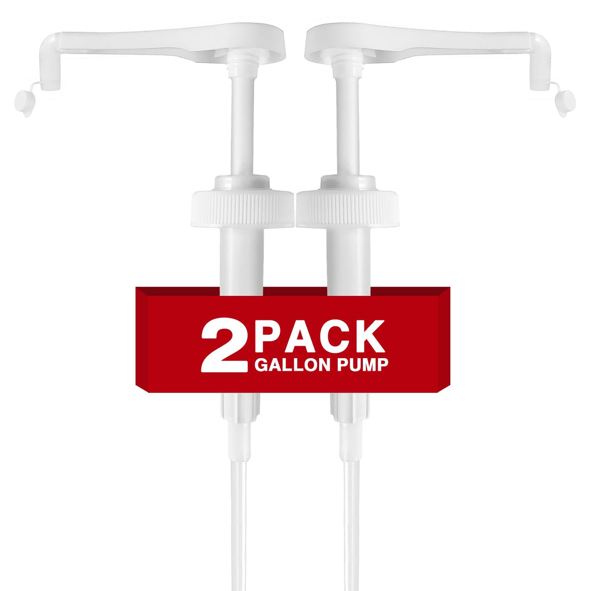 DupakSYS front pump on gallon showing secure fit and easy dispensing