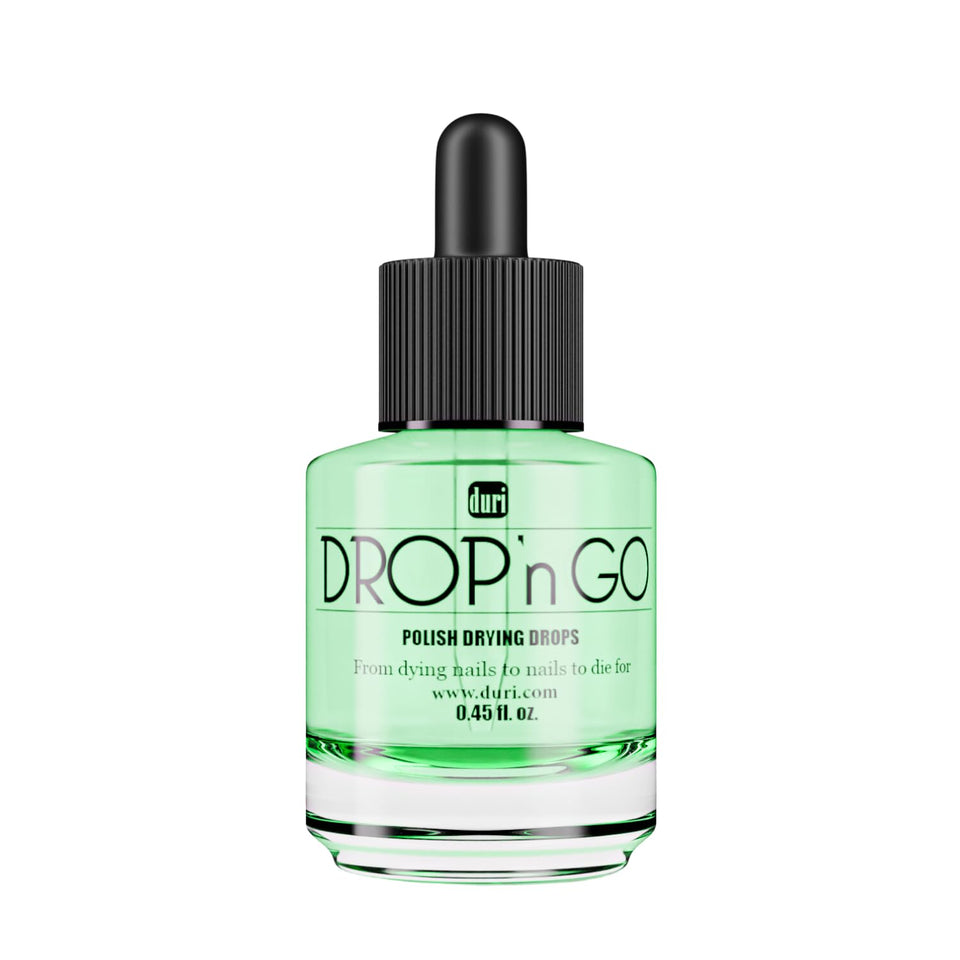 duri bottle front view showing label and fast-dry benefit