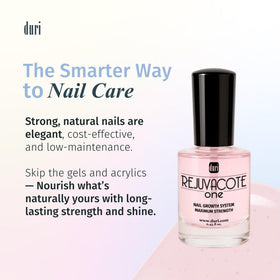 Duri Rejuvacote 1 clear formula texture highlighting smooth, durable shine