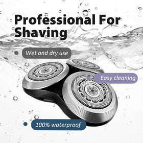 Durimi SH90 close-up of double-layer stainless steel blades offering smoother cuts