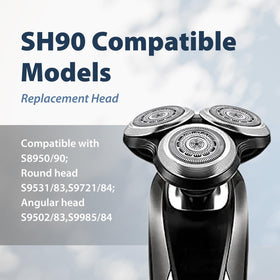 Durimi SH90 installed on Philips Norelco shaver demonstrating instant readiness