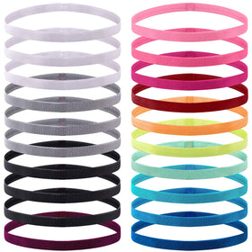 Duufin front packaging showing 20 colorful headbands and clear variety benefit
