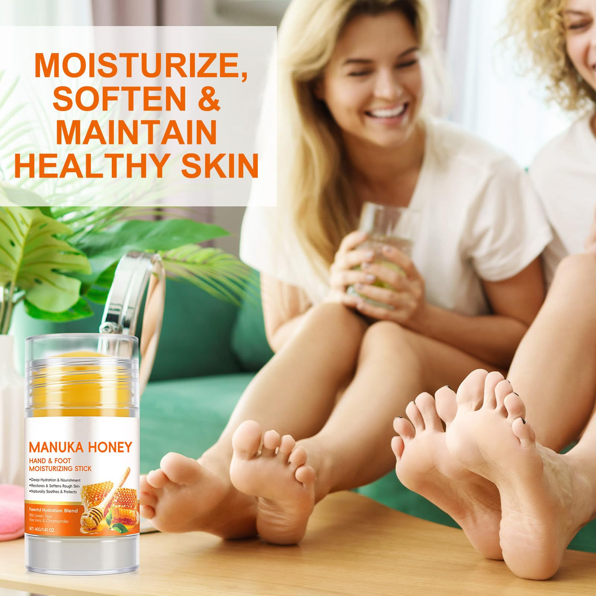 Dvoevivh ingredients shot with Manuka honey and shea butter, nourishing benefits